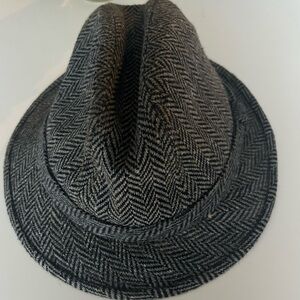 Vintage Dorfman Pacific wool blend tweed fedora hat